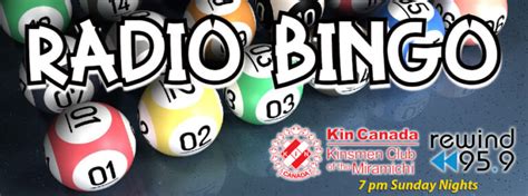 sun bingo numbers for today|Miramichi Kinsmen Sunday Night Radio Bingo.